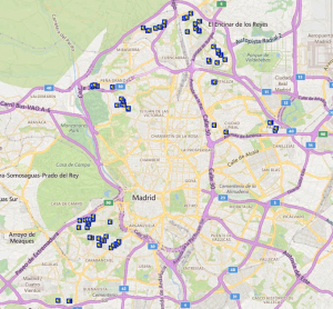 Bancos alejados a más de 3.000 m de una comisaría, y fuera del alcance de visión de las cámaras de seguridad del Ayuntamiento.
