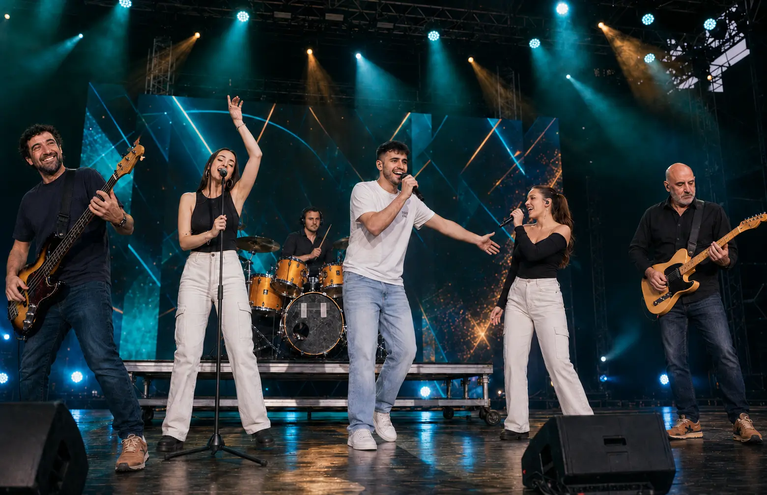 La Comboi en directo / La Comboi performing live